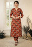 2 Piece Printed Viscose D4