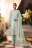Embroidered Chiffon Chikan Kari 03