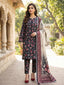 Saqafat Unstitched Lawn D6