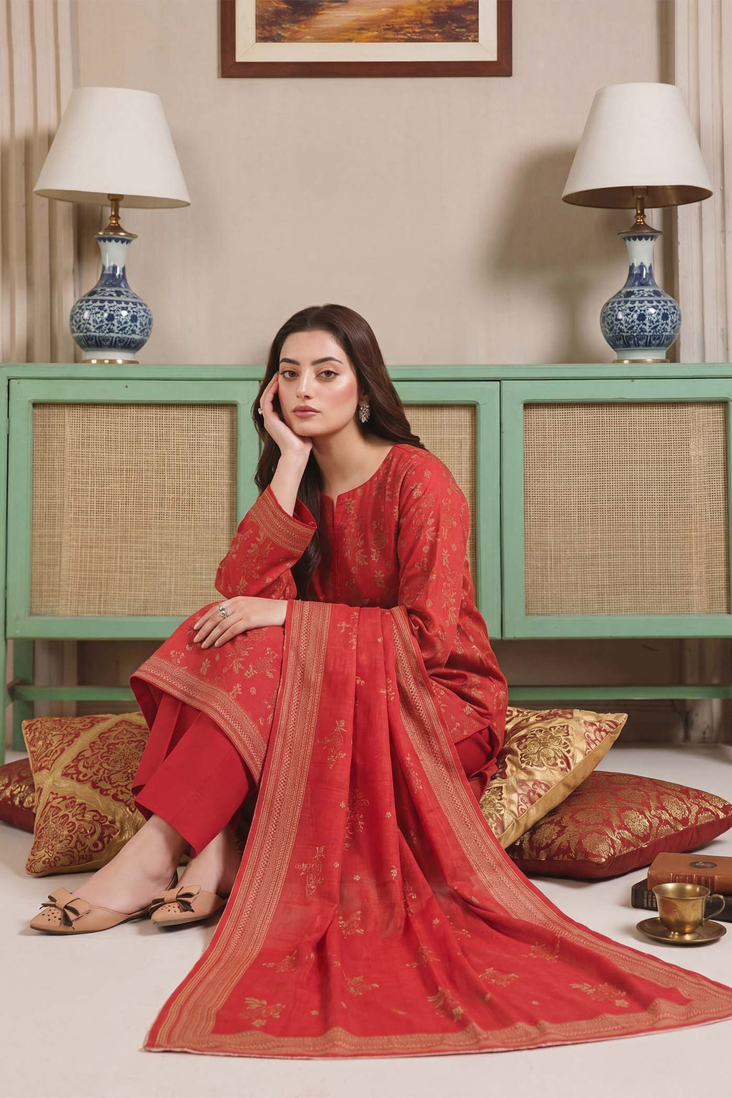Bagh-e-Iram Jacquard Lawn V2 D13