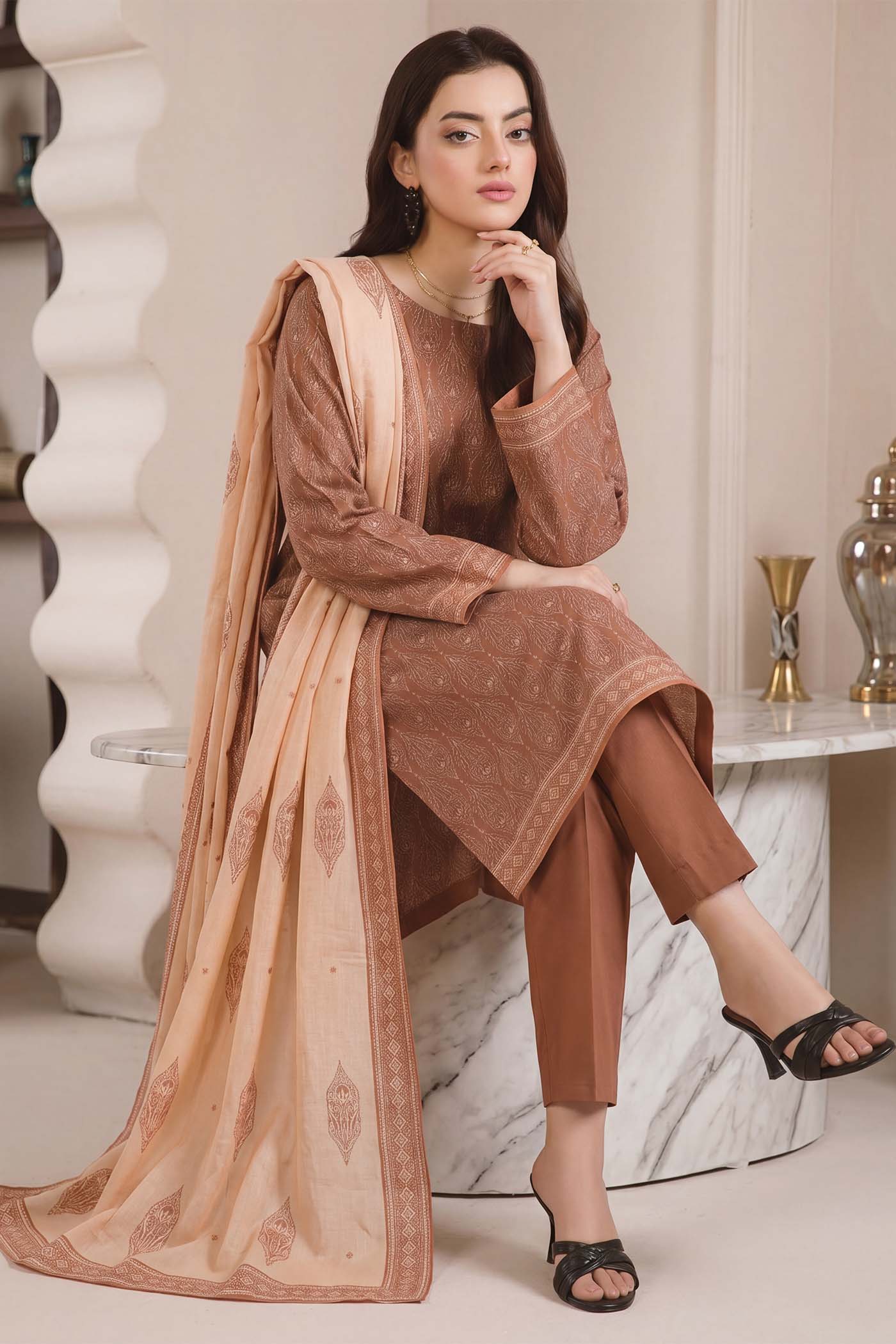Bagh-e-Iram Jacquard Lawn V2 D15