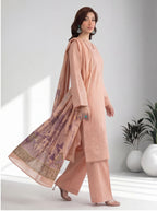 Chahrangi Embroidered Chikankari D03