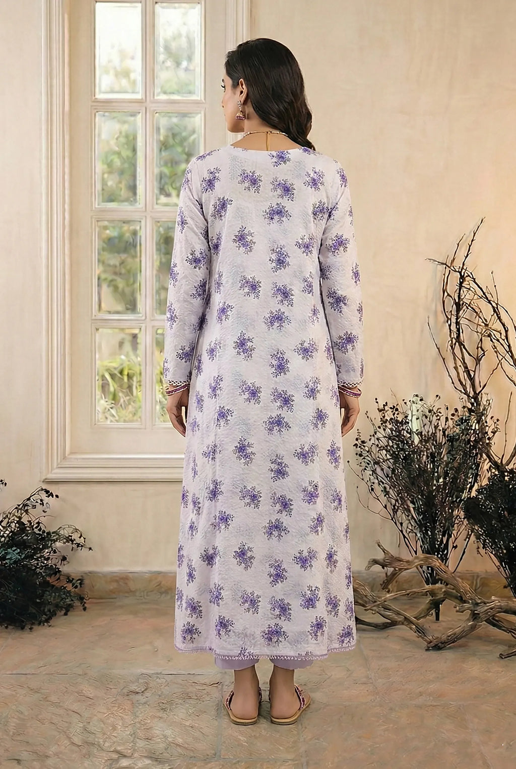 2 Piece Printed Viscose D9