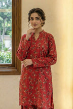 2 Piece Printed Viscose D7