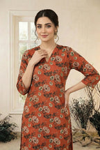 2 Piece Printed Viscose D4