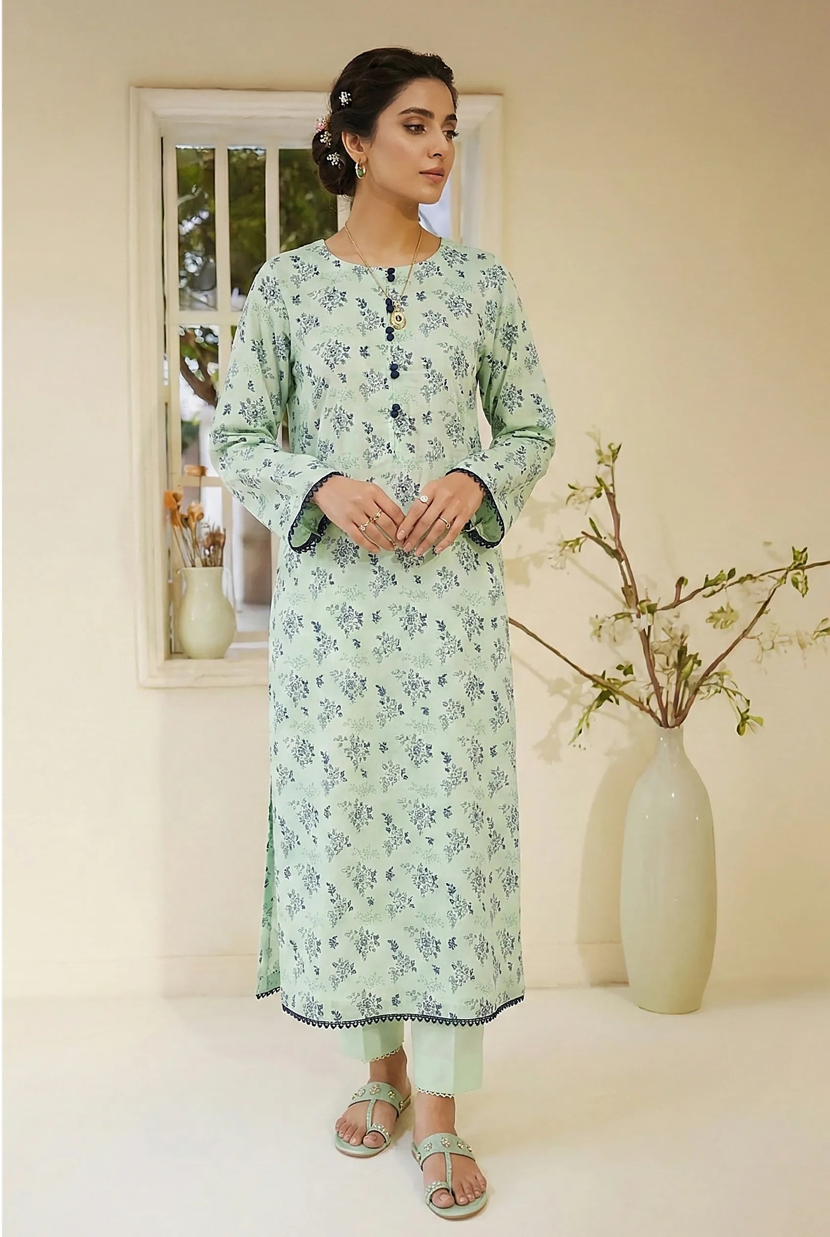2 Piece Printed Viscose D3 Main image