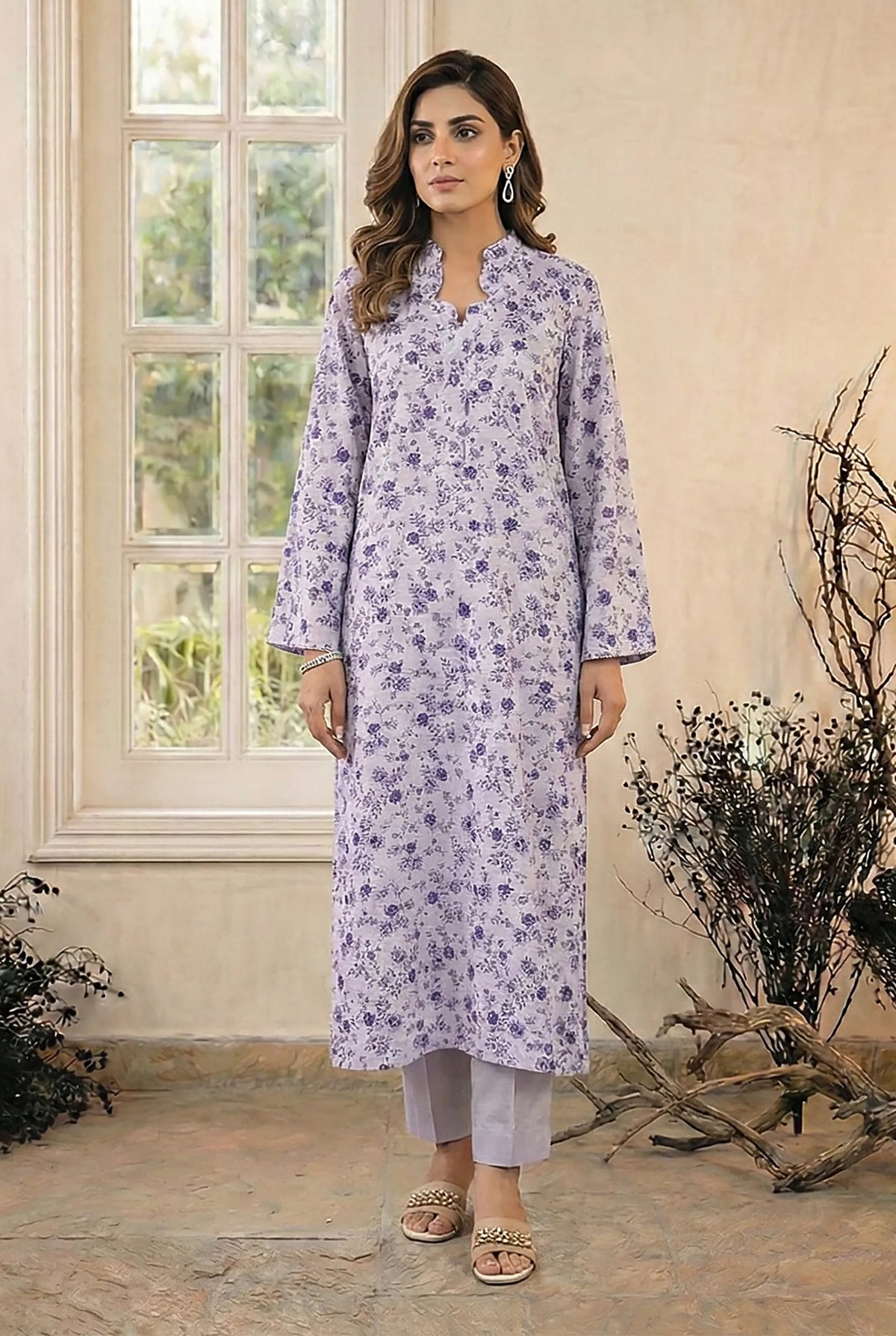 2 Piece Printed Viscose D14