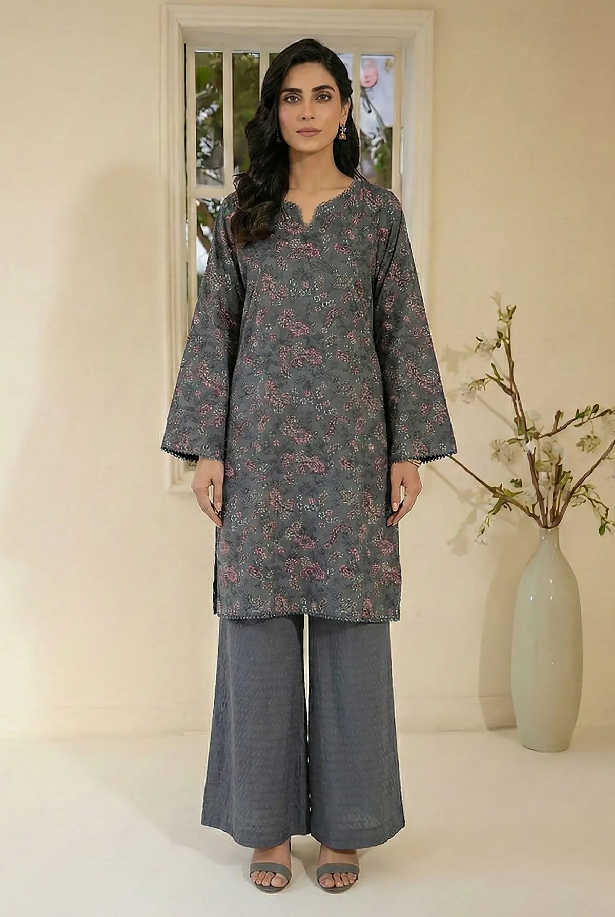 2 Piece Printed Viscose D10
