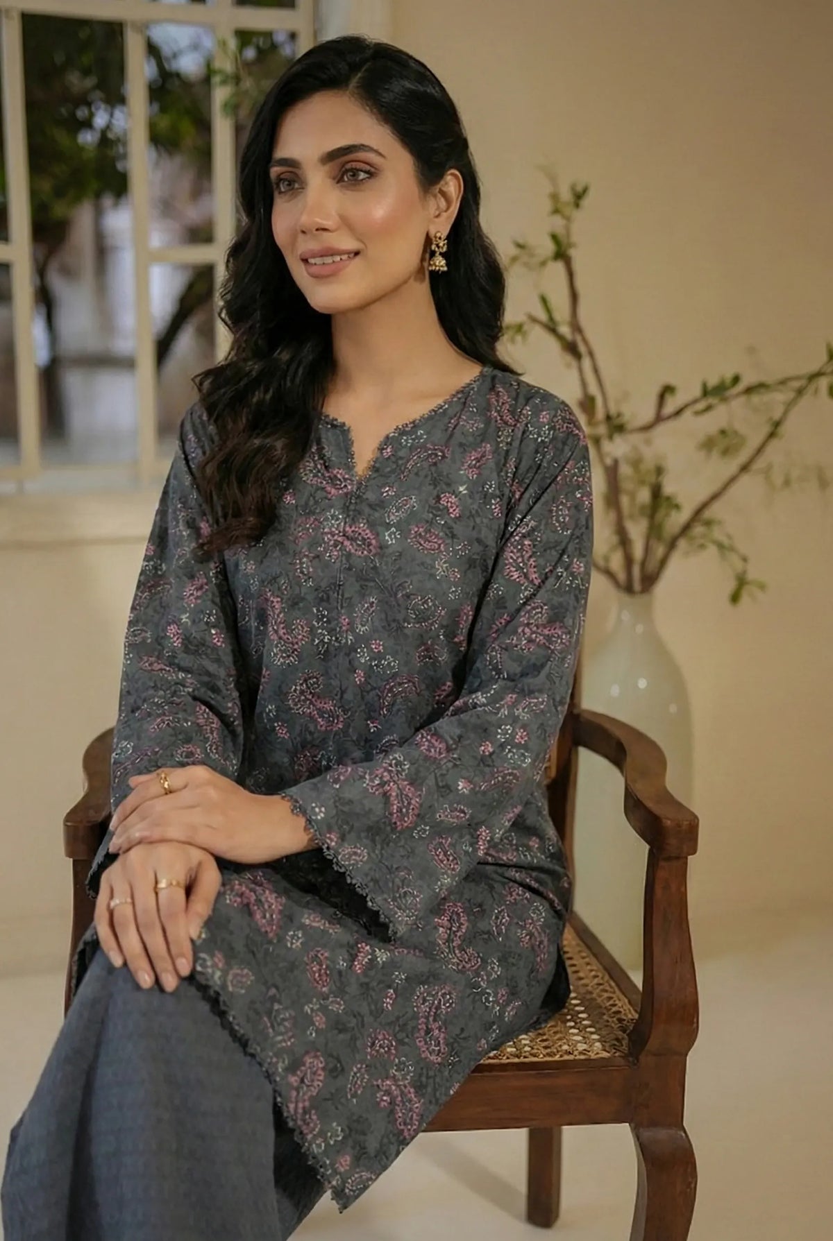 2 Piece Printed Viscose D10