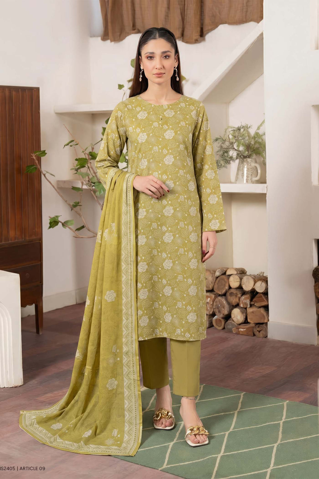Bagh-e-Iram Jacquard Lawn V2 D02