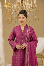 3 Piece Printed Khaddar D1