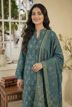 3 Piece Printed Khaddar D3