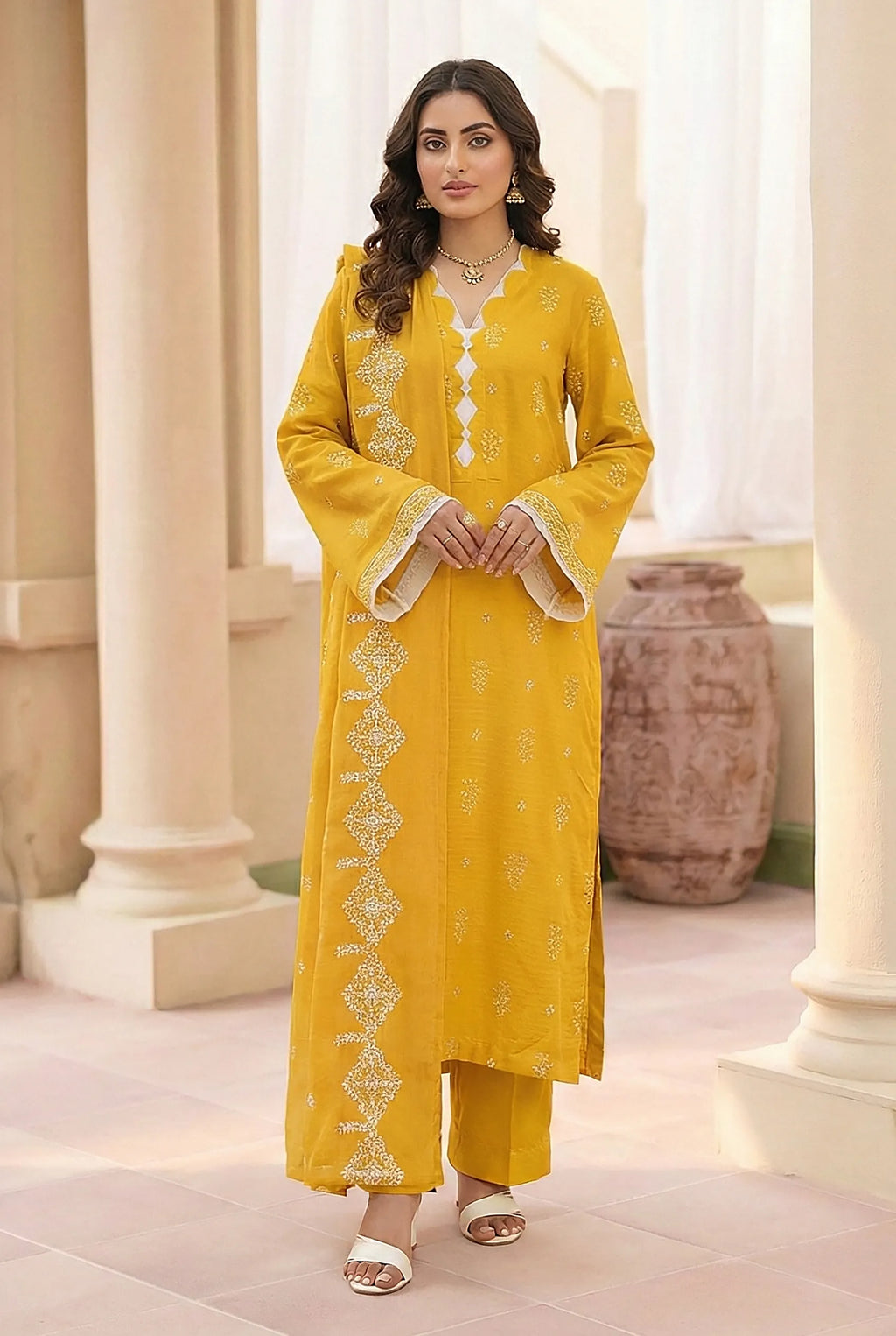 3 Piece Dhanak D5