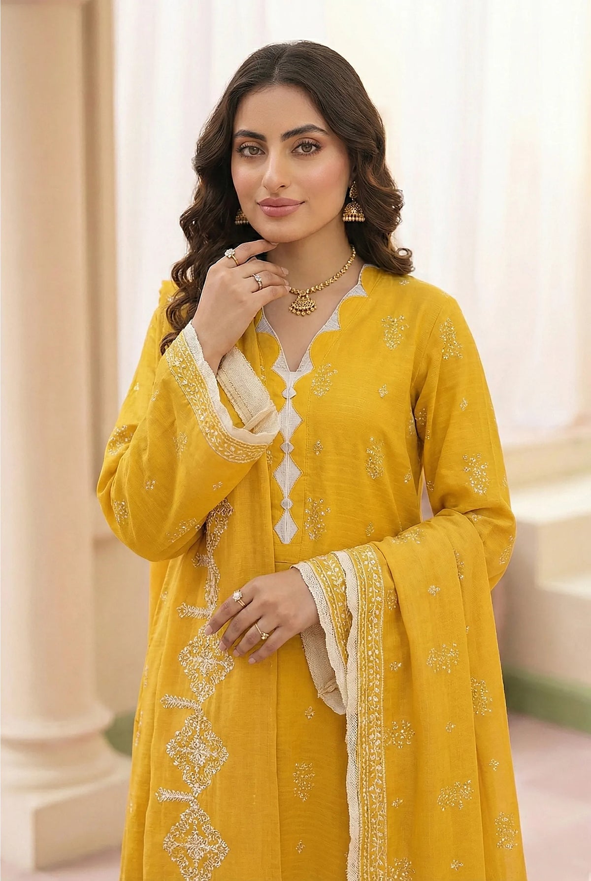 3 Piece Dhanak D5