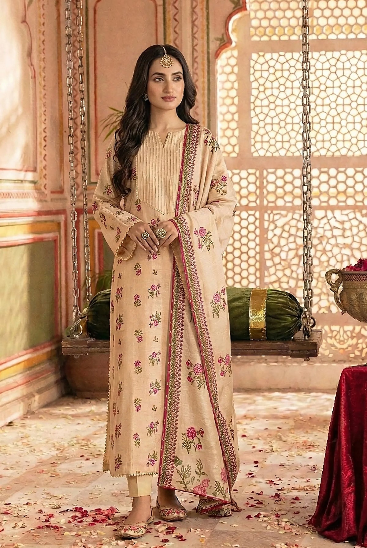 3 Piece Printed Khaddar D14