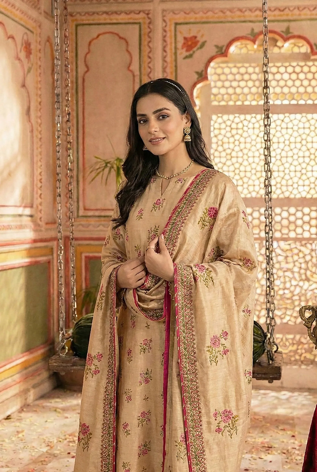 3 Piece Printed Khaddar D14