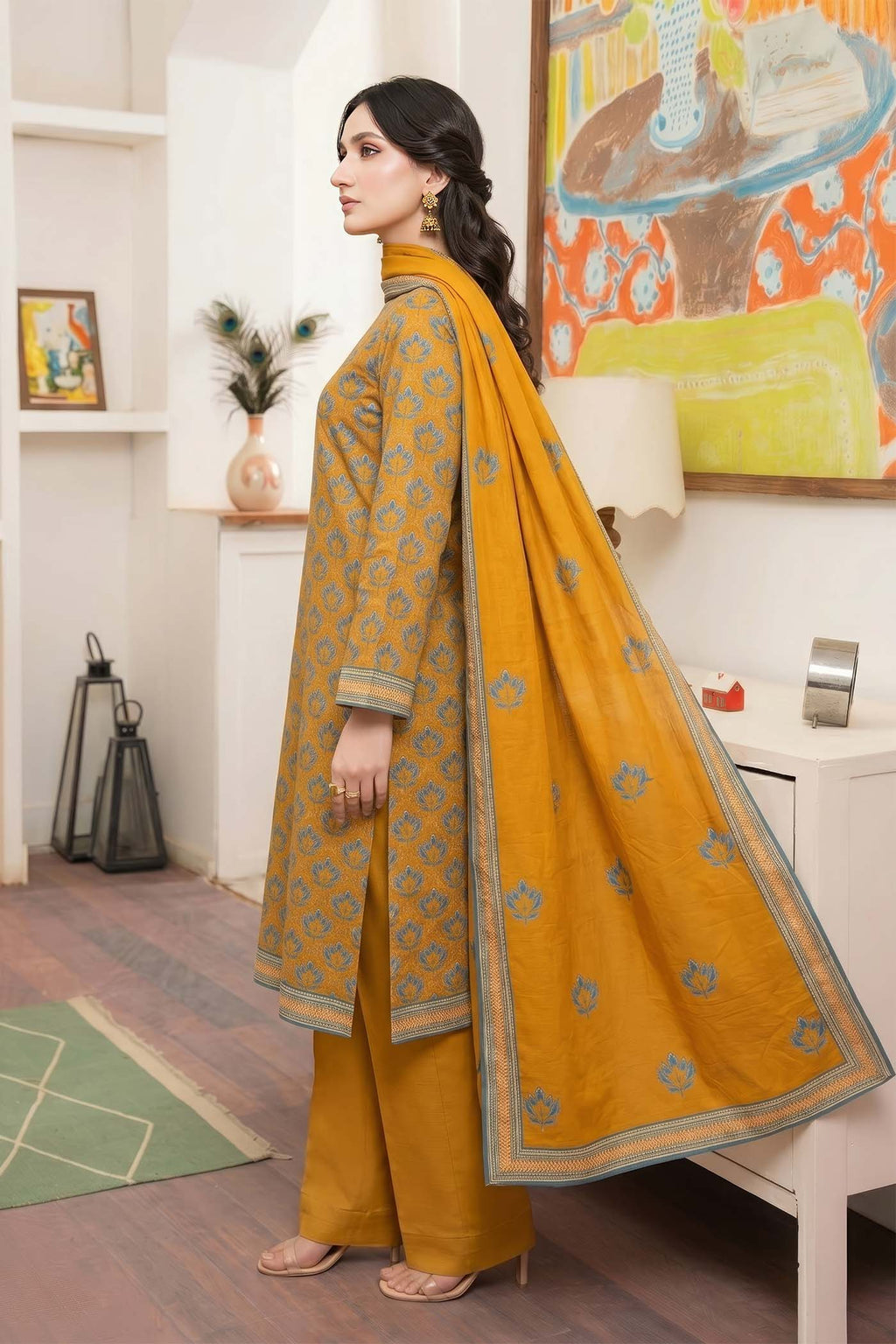 Bagh-e-Iram Jacquard Lawn V2 D03