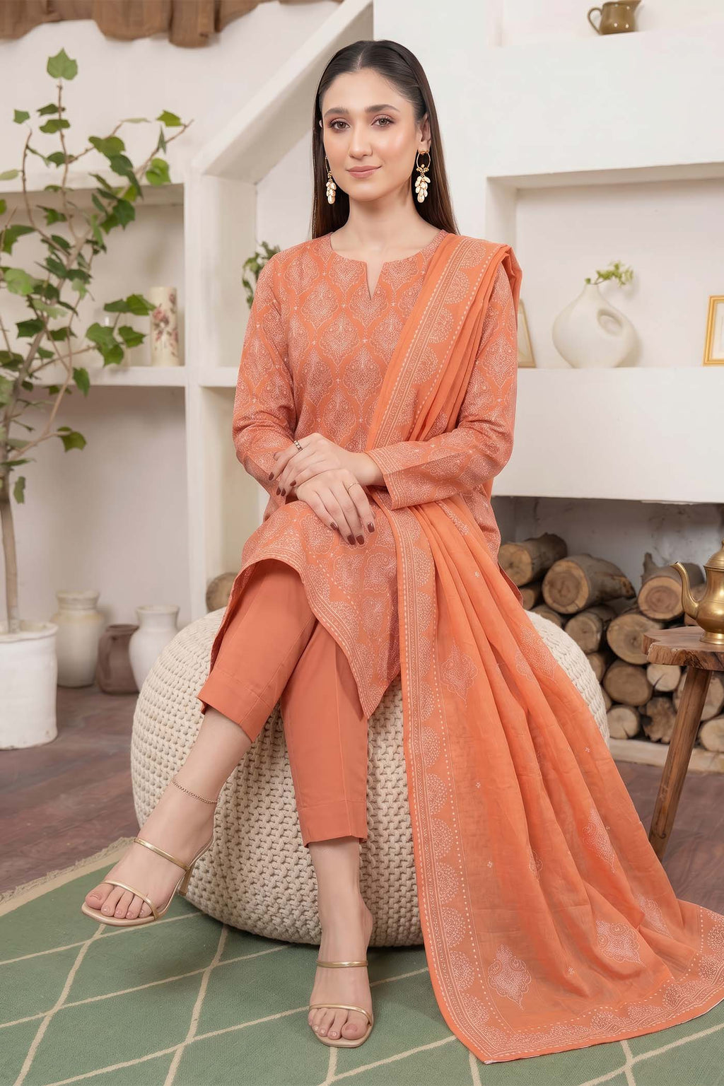 Bagh-e-Iram Jacquard Lawn V2 D04