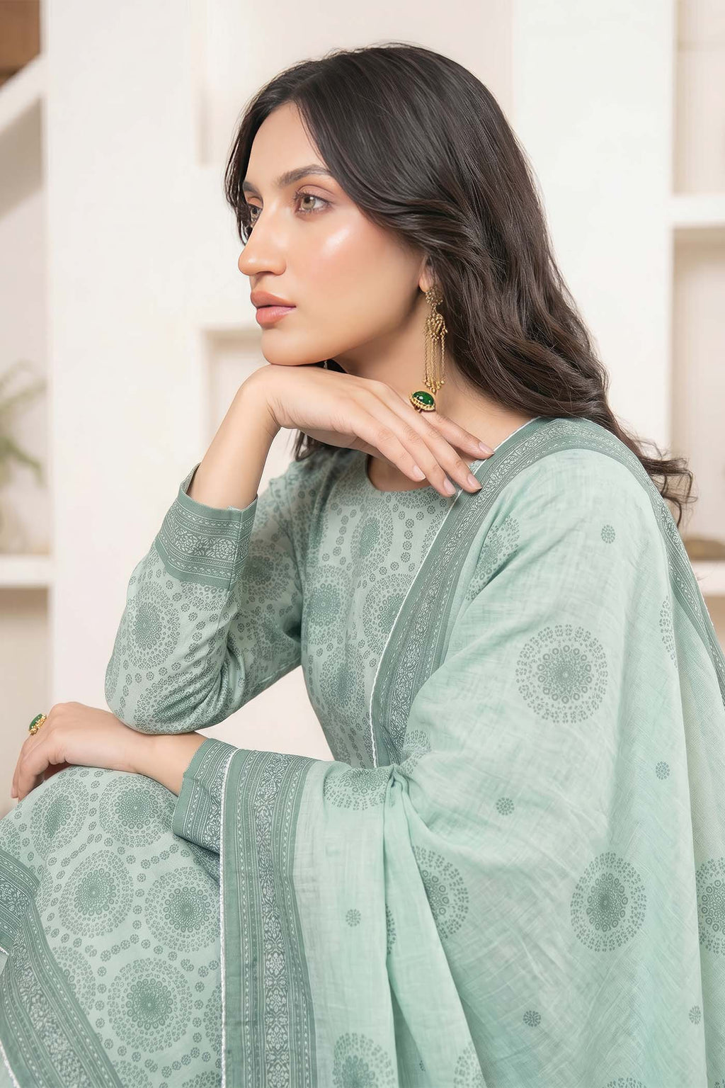 Bagh-e-Iram Jacquard Lawn V2 D07