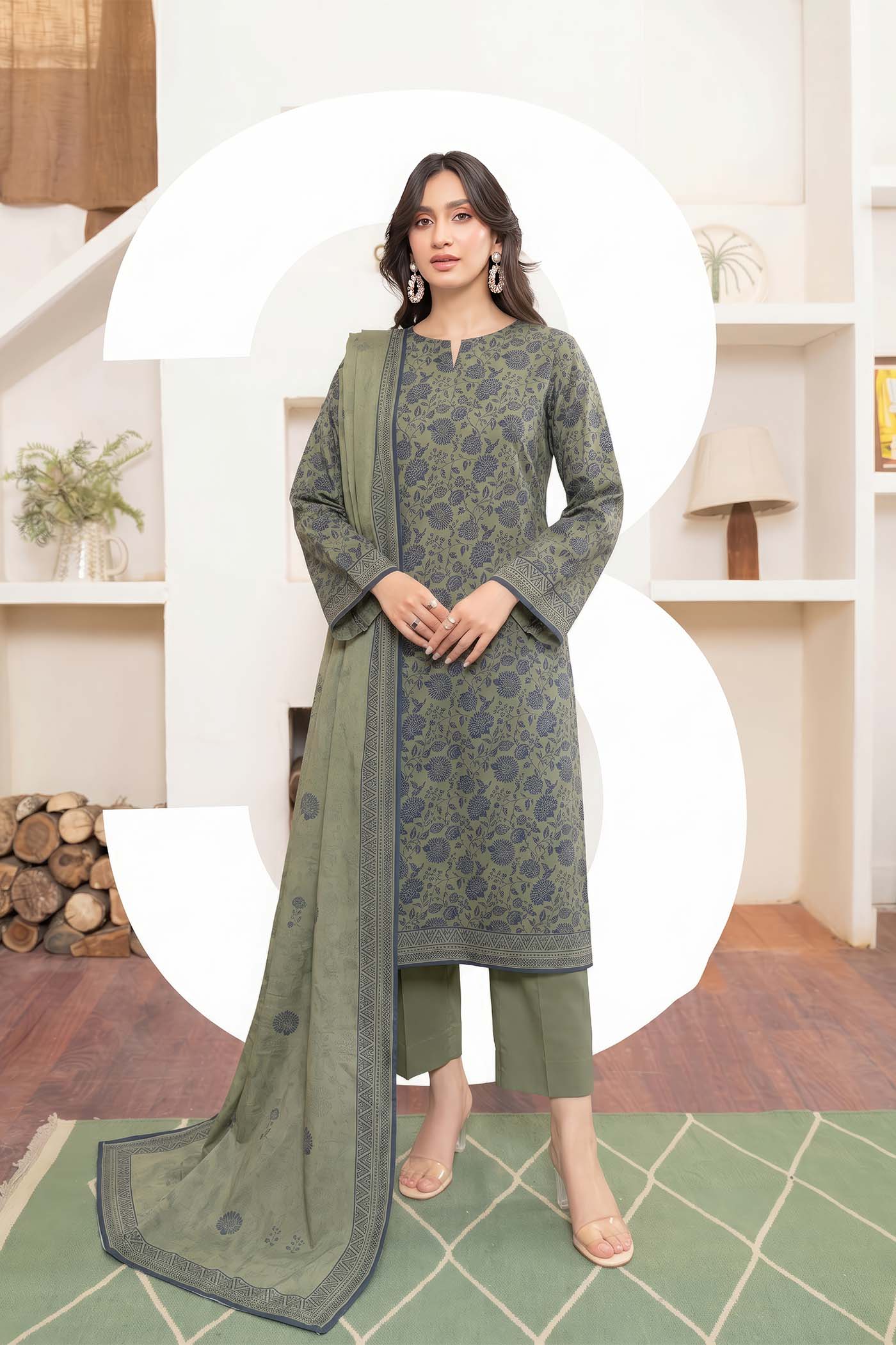 Bagh-e-Iram Jacquard Lawn V2 D08 Main image