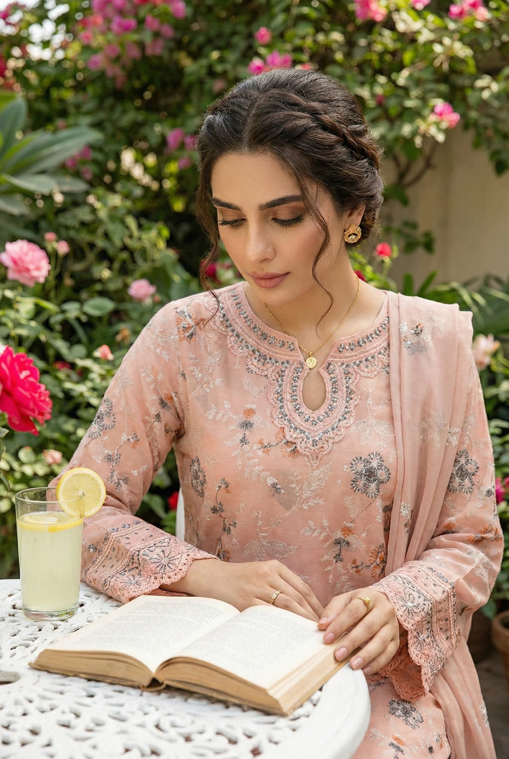 Gul-e-Sehar Embroidered Lawn D10