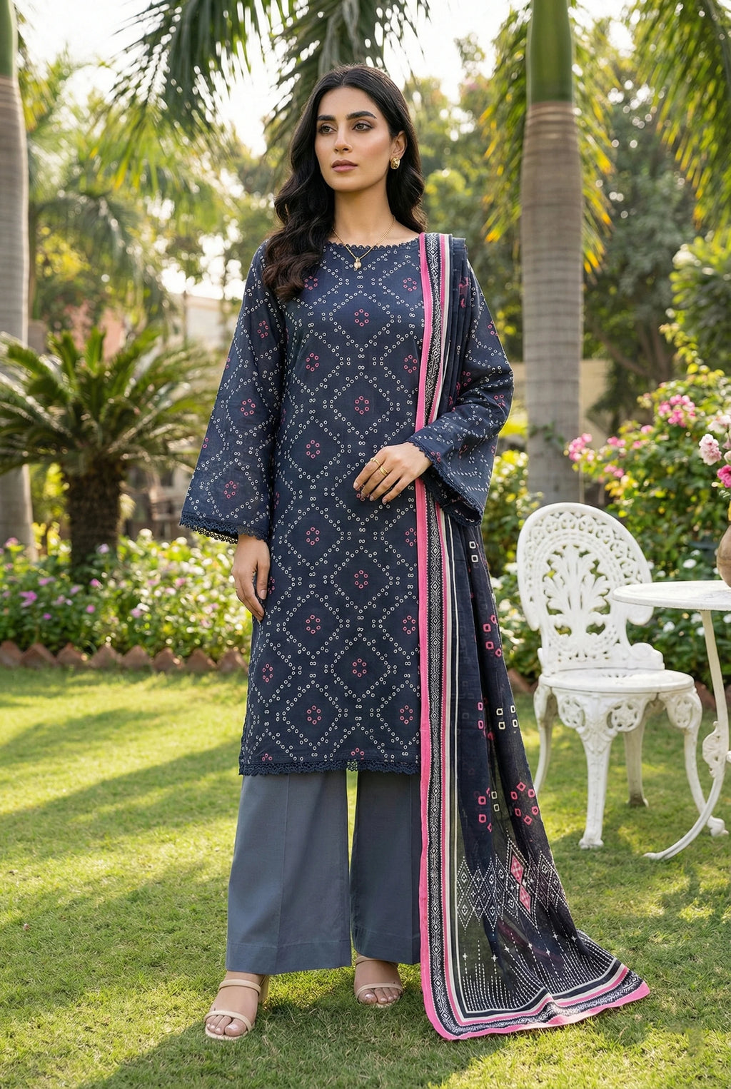 Bagh-e-Iram Jacquard Lawn D11