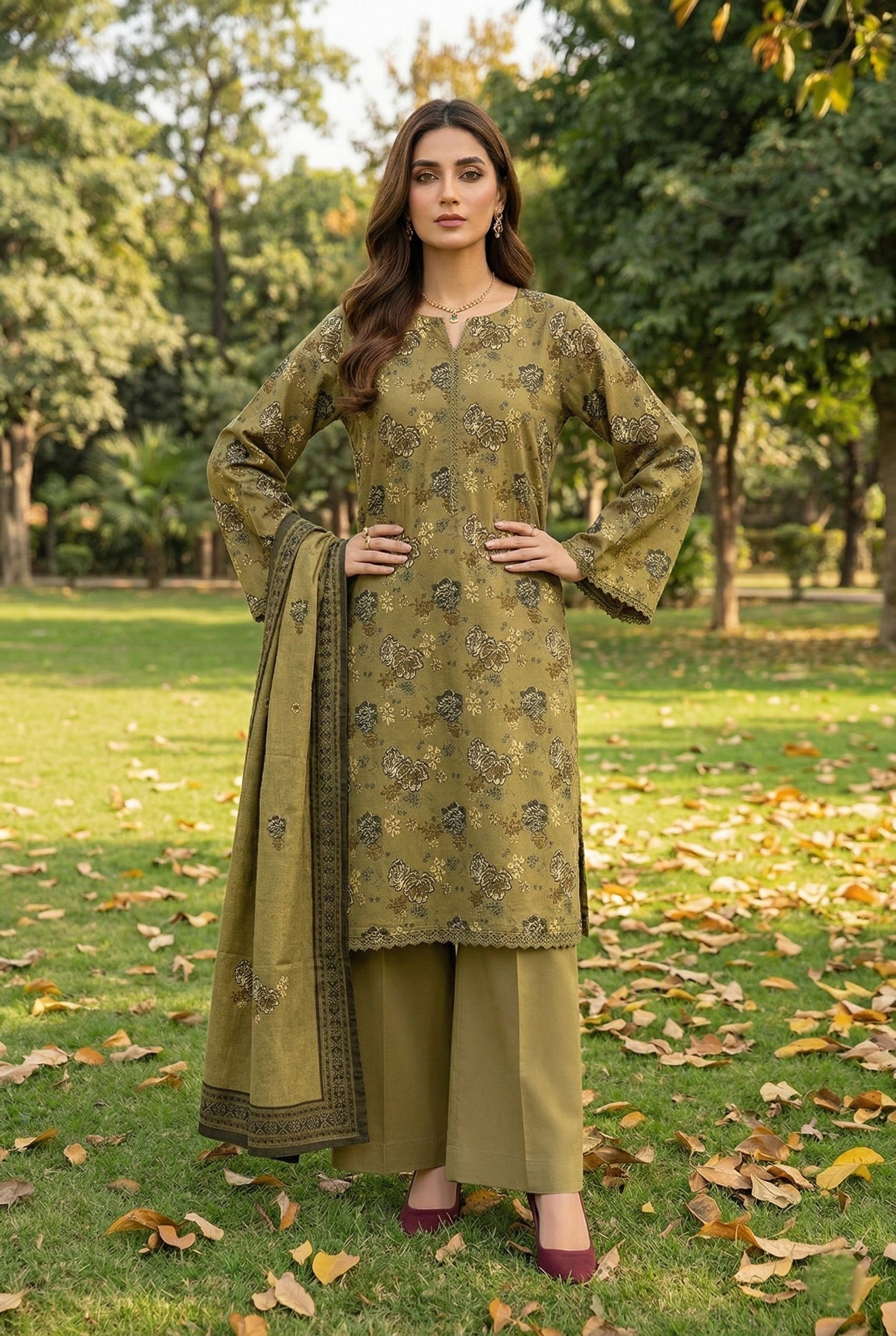 Gul-e-Bahar Printed Lawn D12
