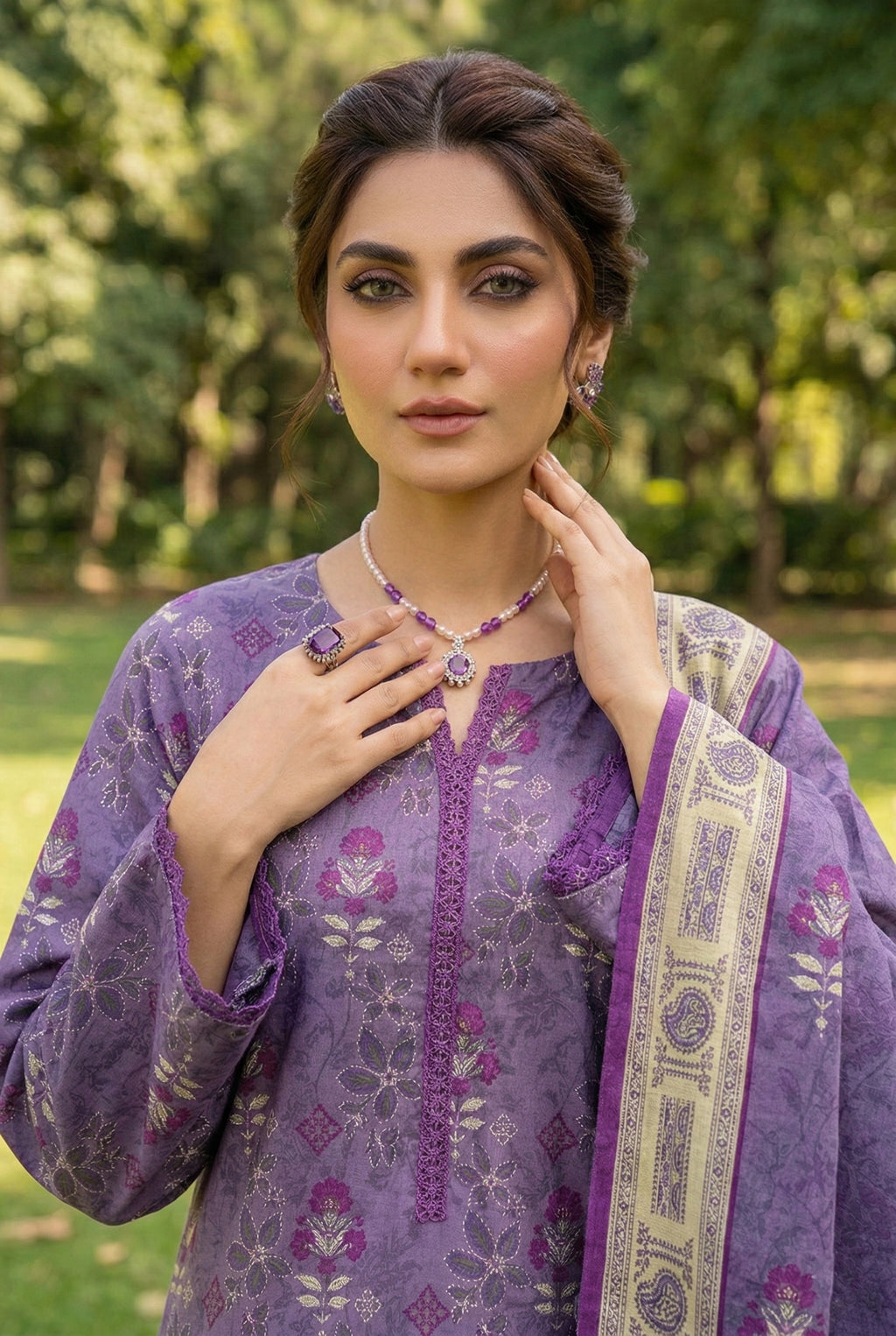 Gul-e-Bahar Printed Lawn D13