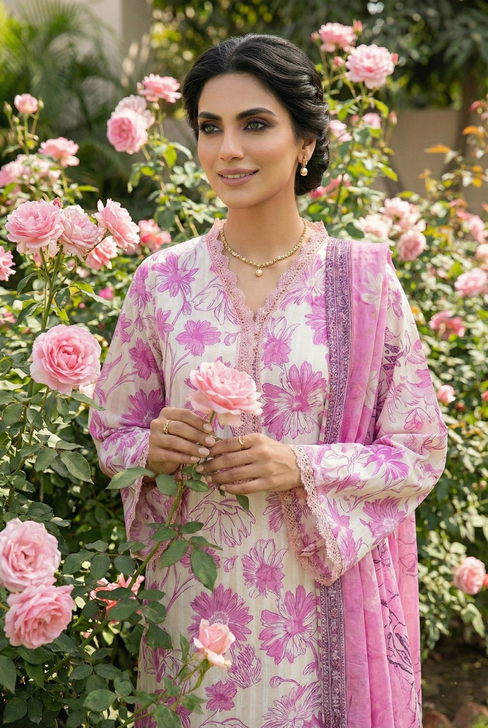 Bagh-e-Iram Jacquard Lawn D13