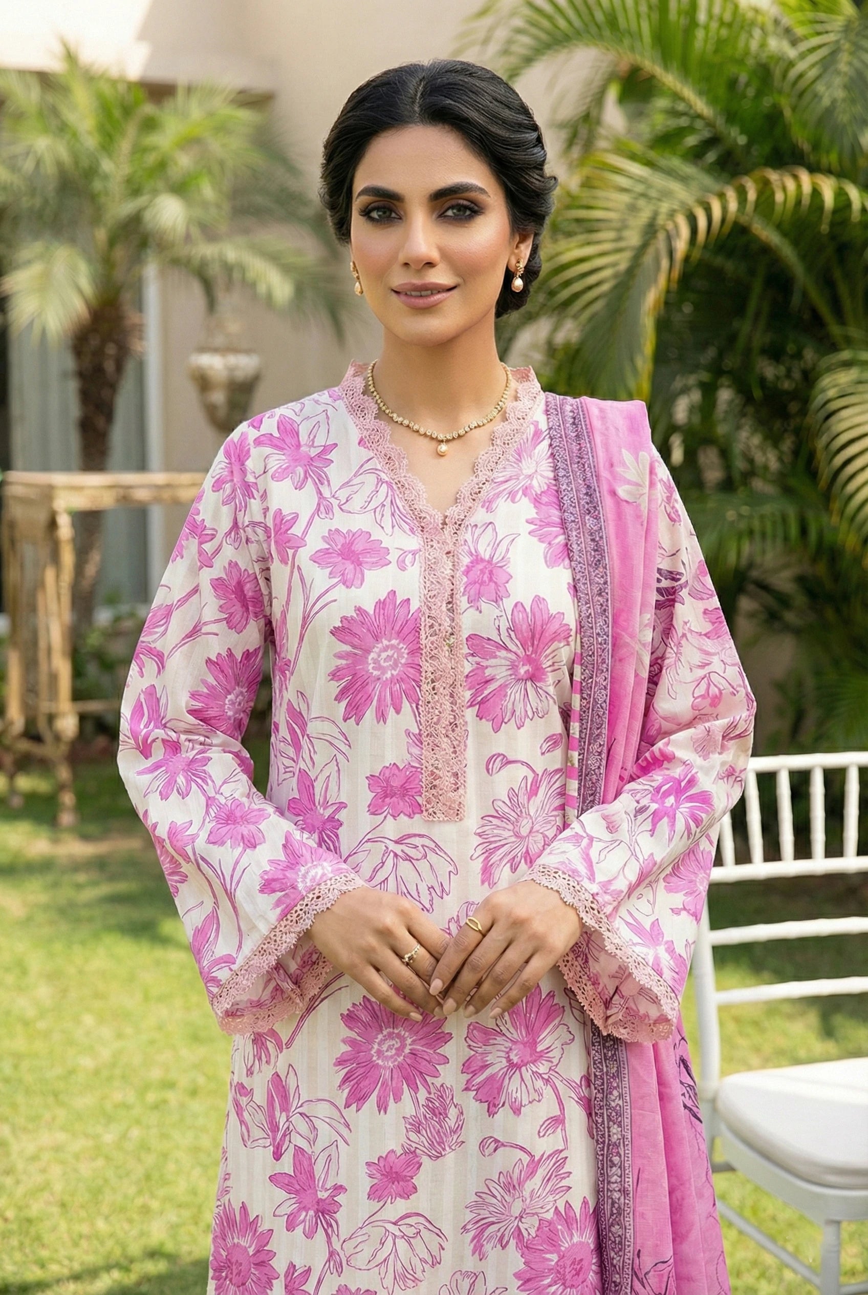 Bagh-e-Iram Jacquard Lawn D13