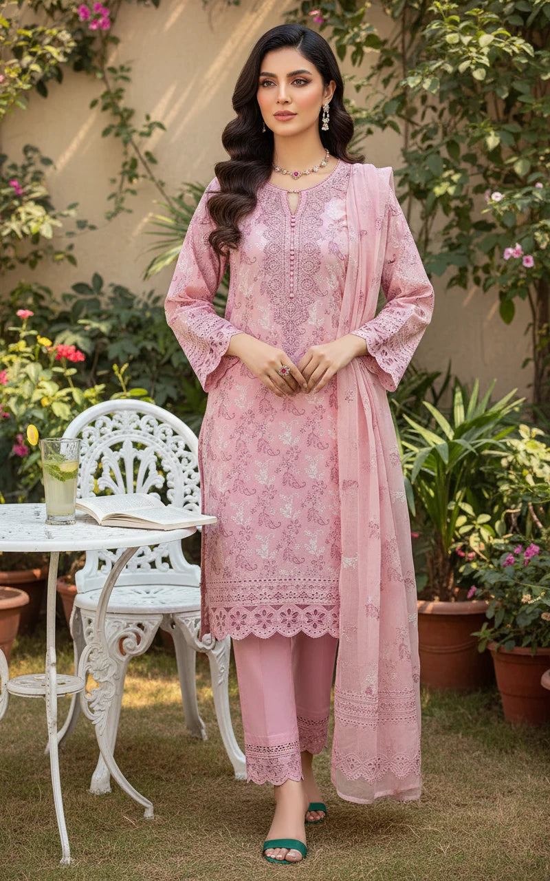 Gul-e-Sehar Embroidered Lawn D14 Main image