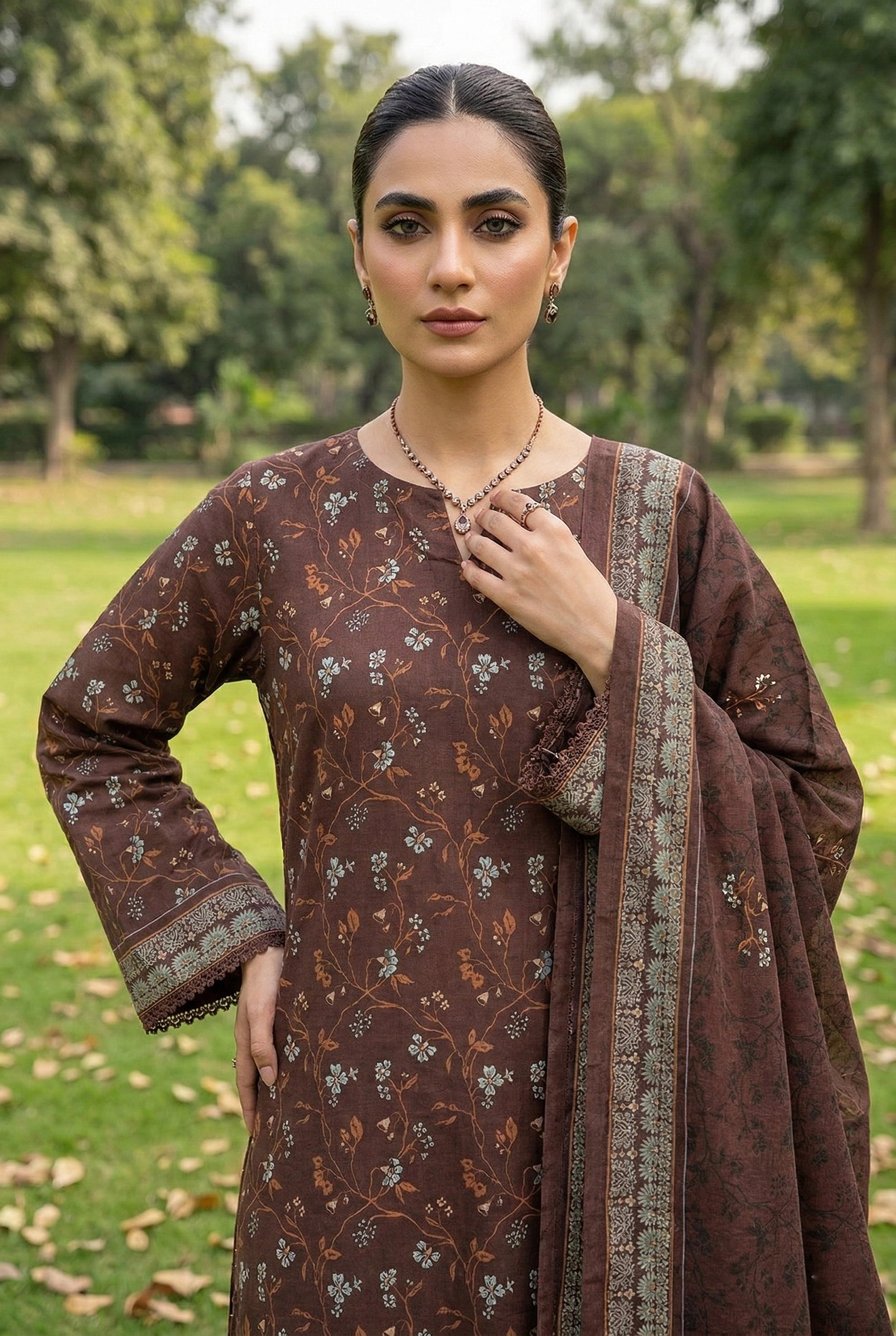 Gul-e-Bahar Printed Lawn D14