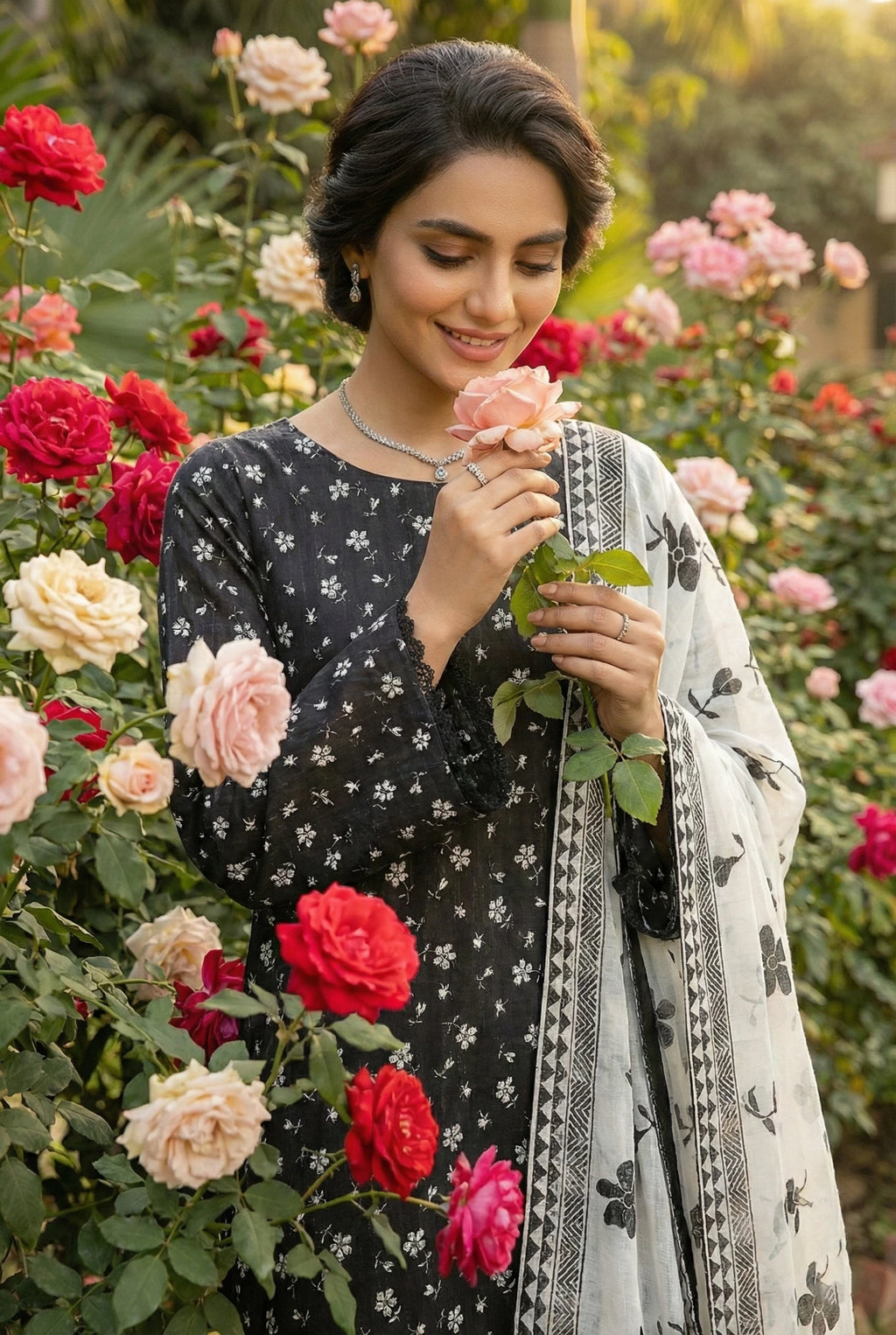 Bagh-e-Iram Jacquard Lawn D14