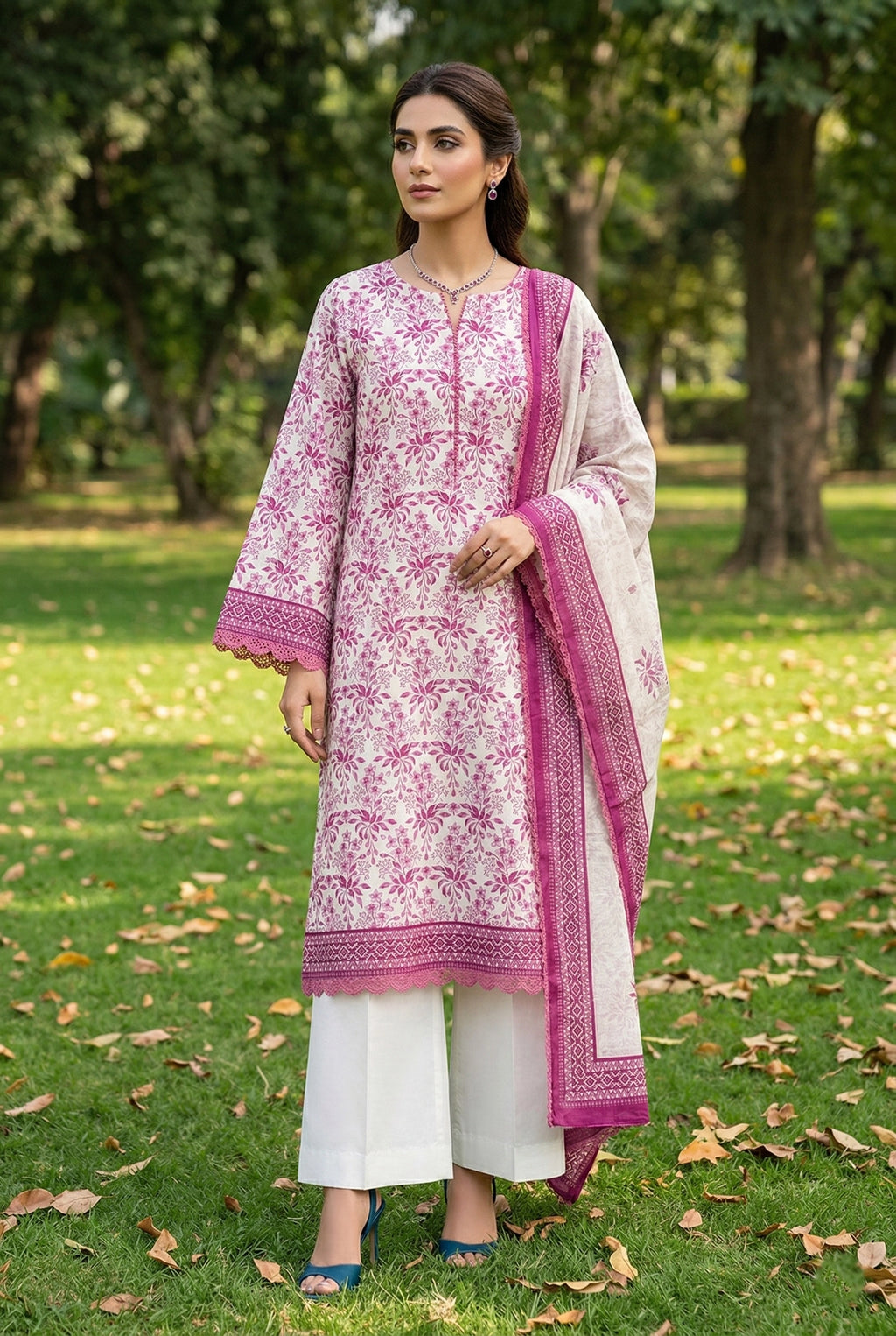 Gul-e-Bahar Printed Lawn D15