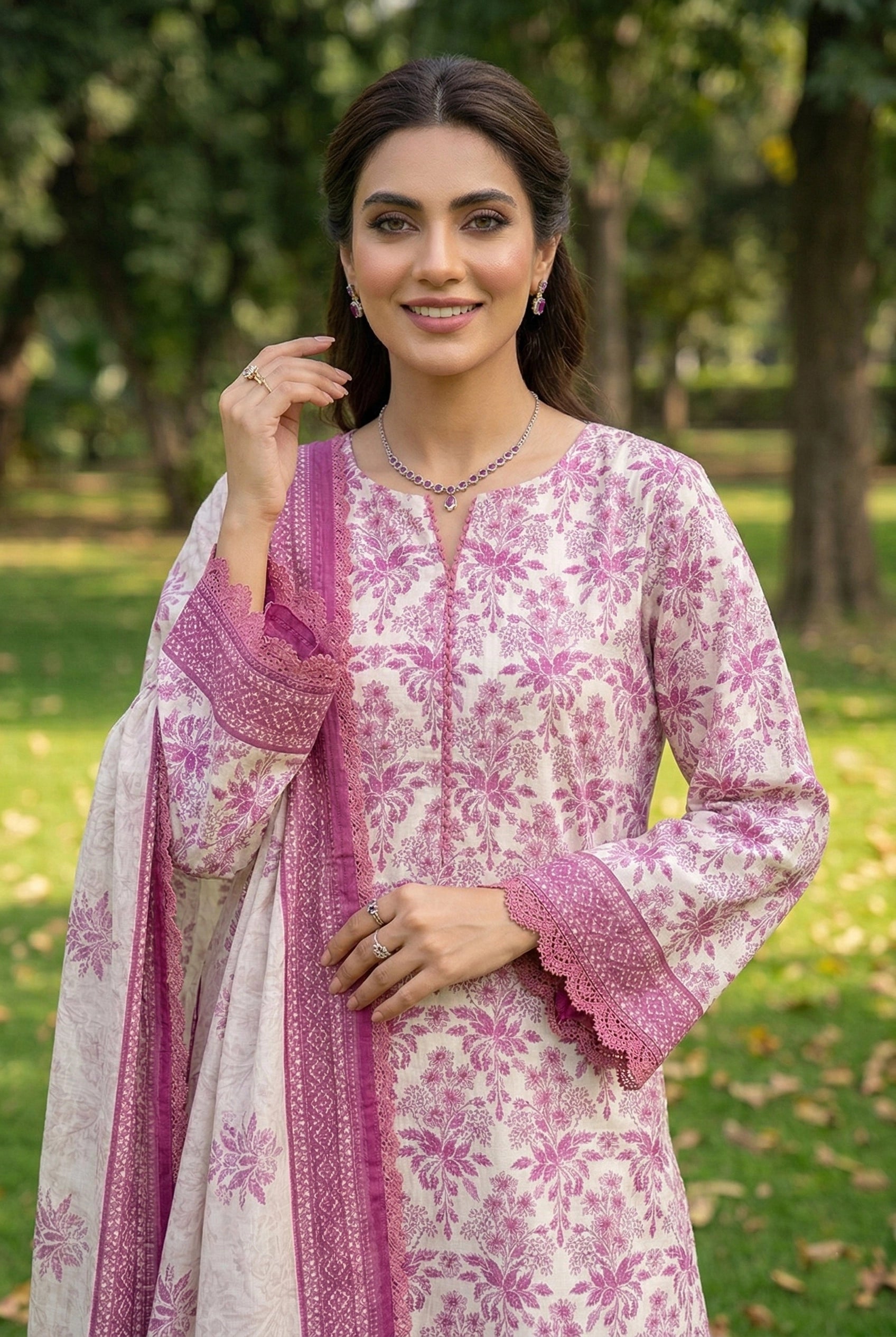 Gul-e-Bahar Printed Lawn D15