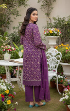 Gul-e-Sehar Embroidered Lawn D15