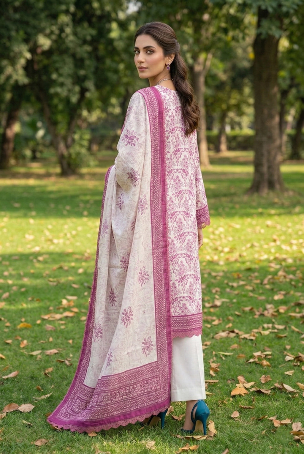Gul-e-Bahar Printed Lawn D15