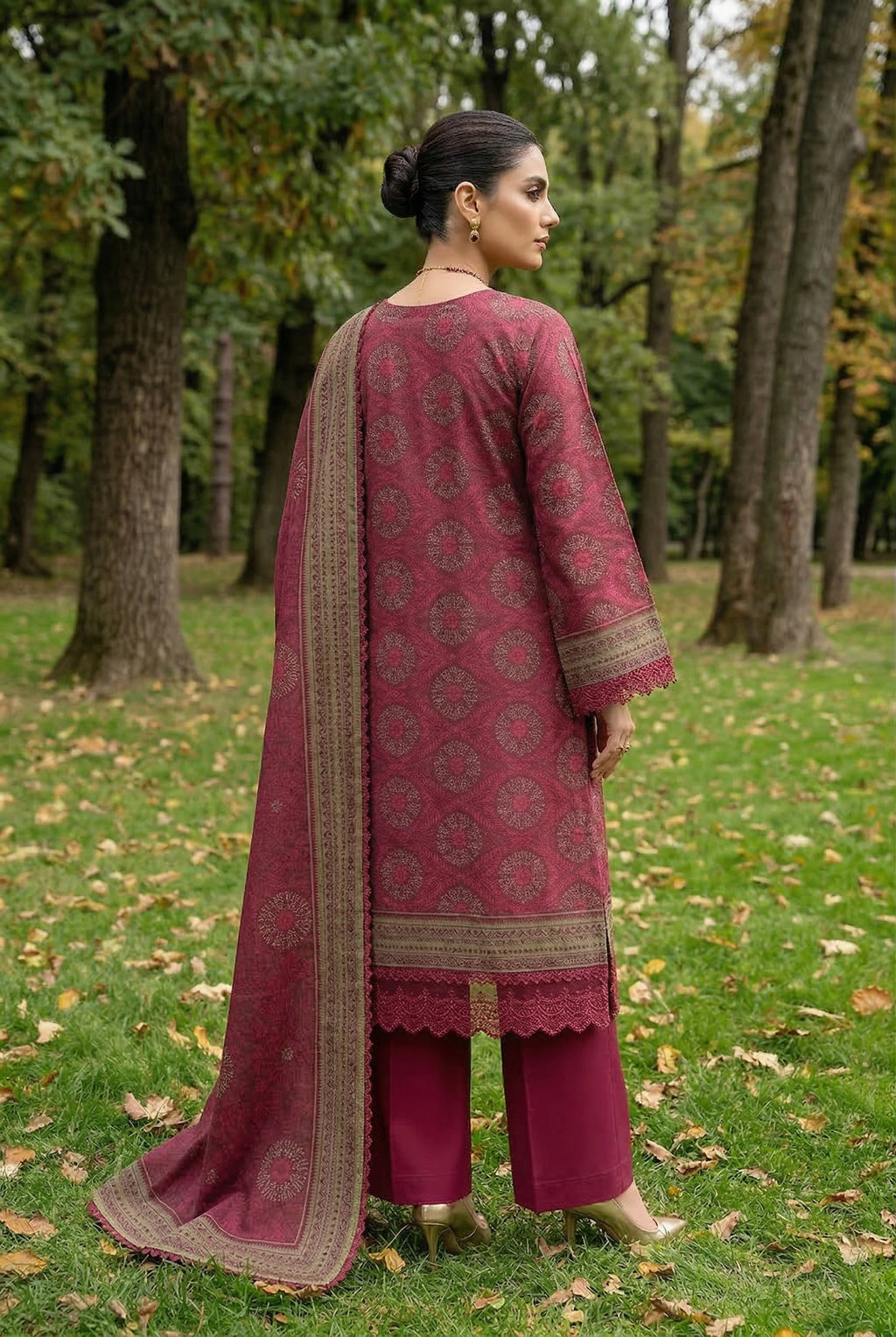 Gul-e-Bahar Printed Lawn D17
