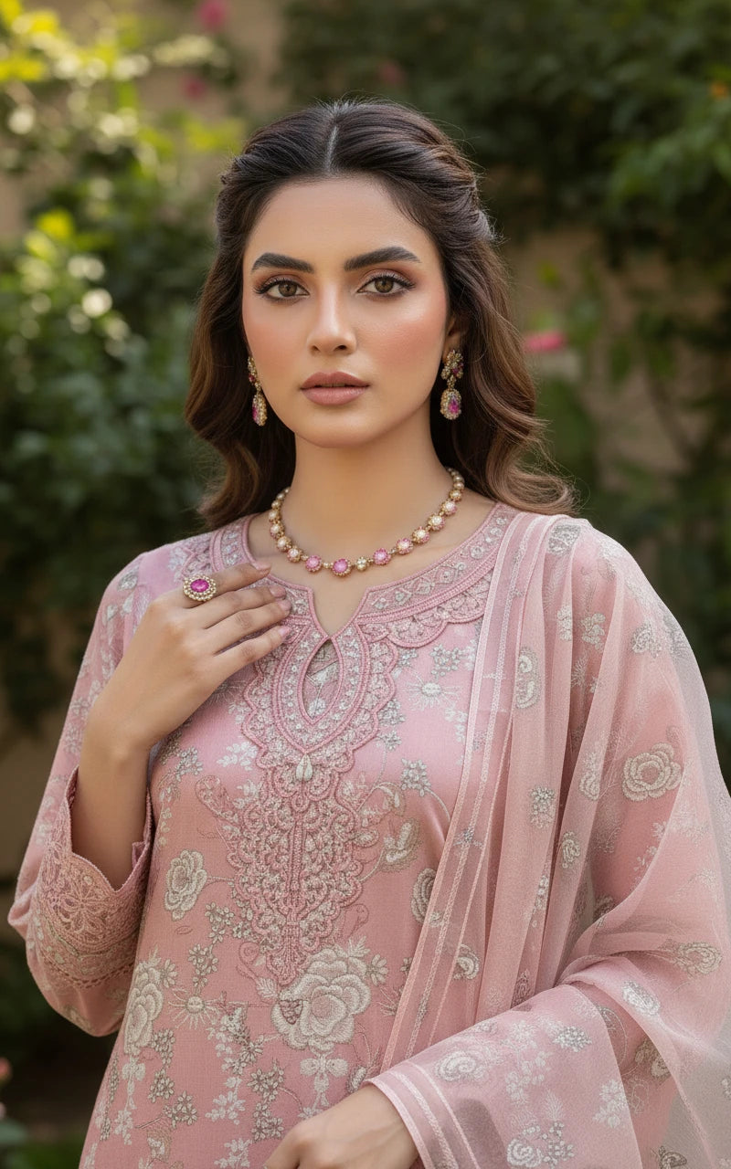 Gul-e-Sehar Embroidered Lawn D17