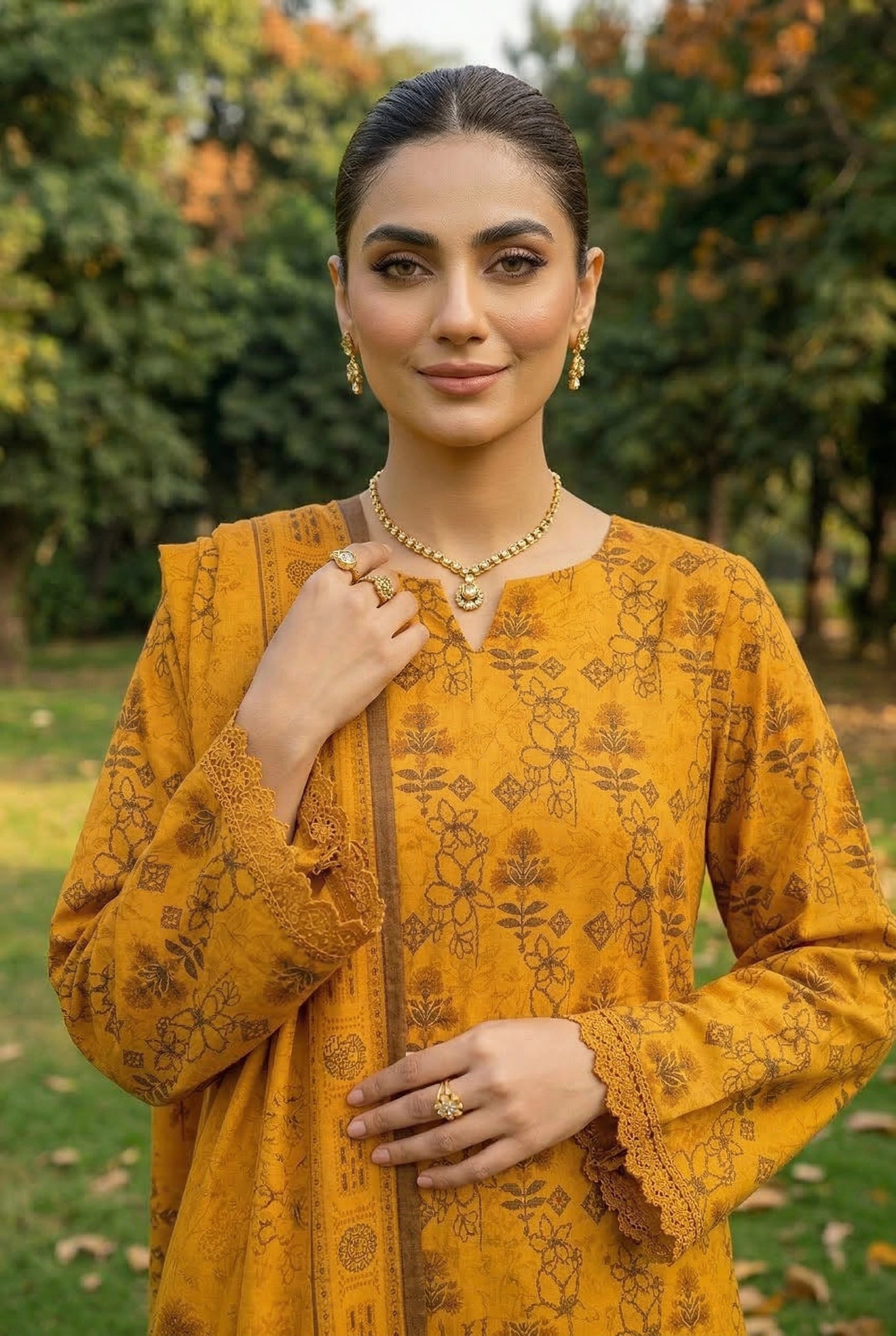 Gul-e-Bahar Printed Lawn D18