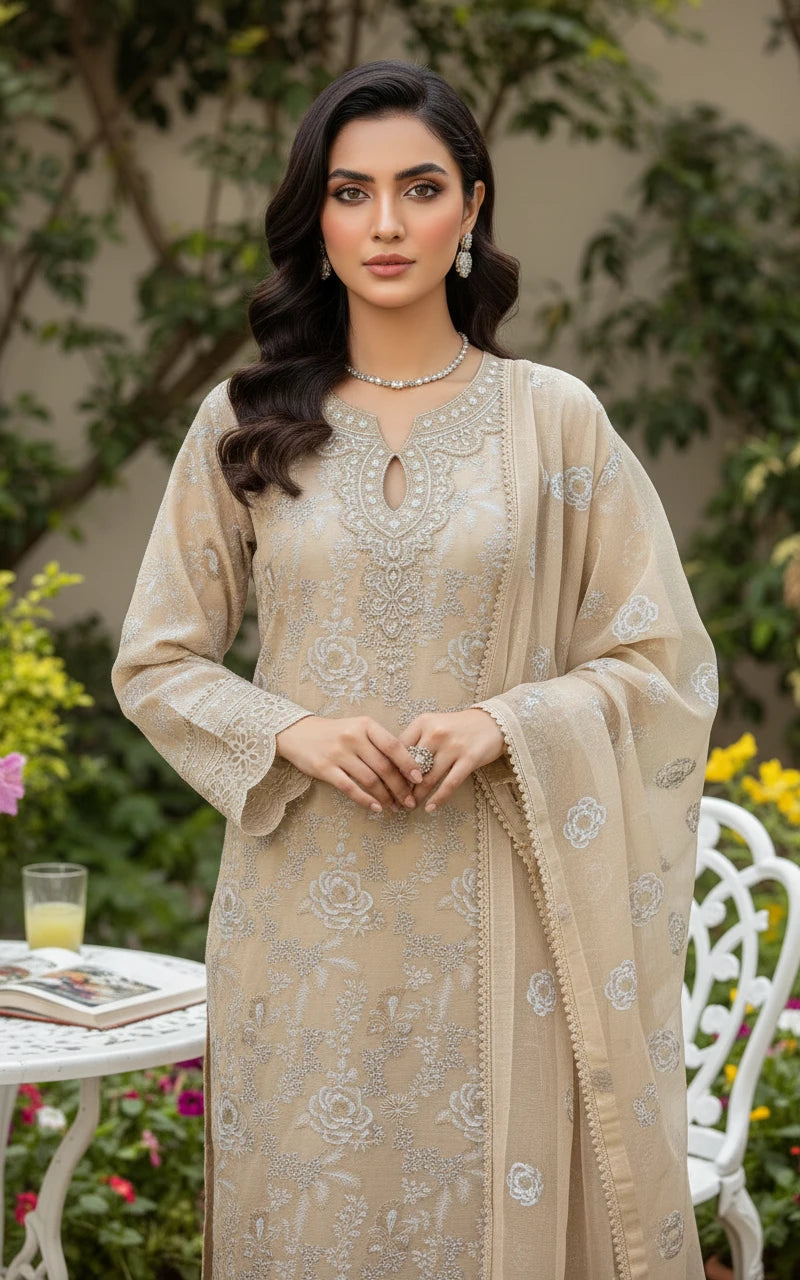 Gul-e-Sehar Embroidered Lawn D19