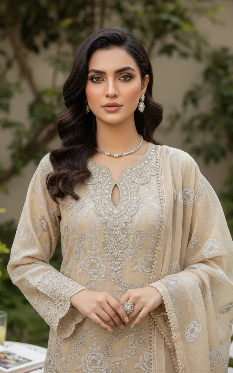 Gul-e-Sehar Embroidered Lawn D19