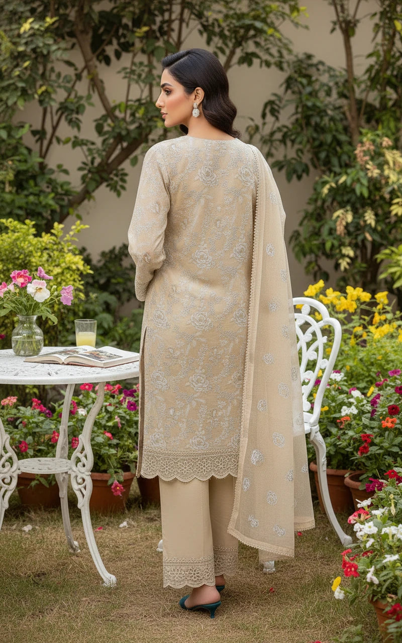 Gul-e-Sehar Embroidered Lawn D19