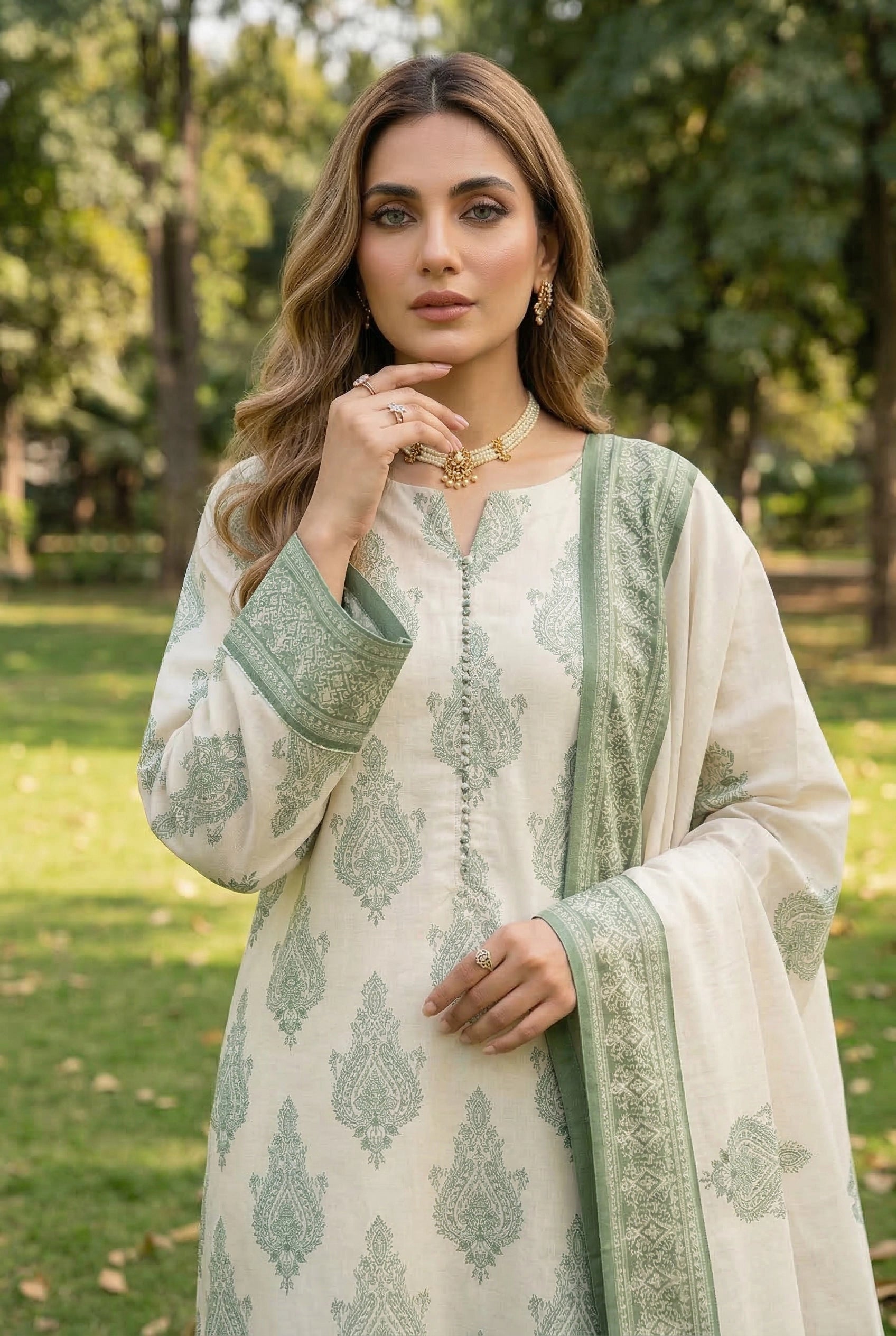 Gul-e-Bahar Printed Lawn D19