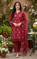 Gul-e-Sehar Embroidered Lawn D1