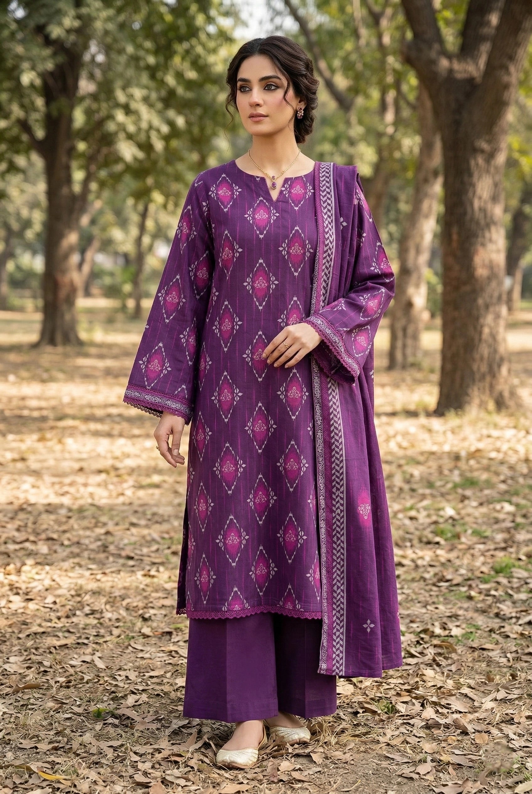 Gul-e-Bahar Printed Lawn D1