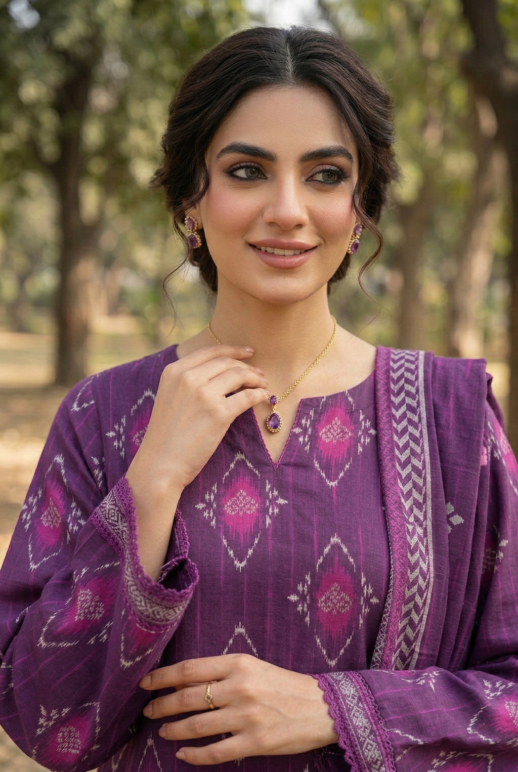 Gul-e-Bahar Printed Lawn D1