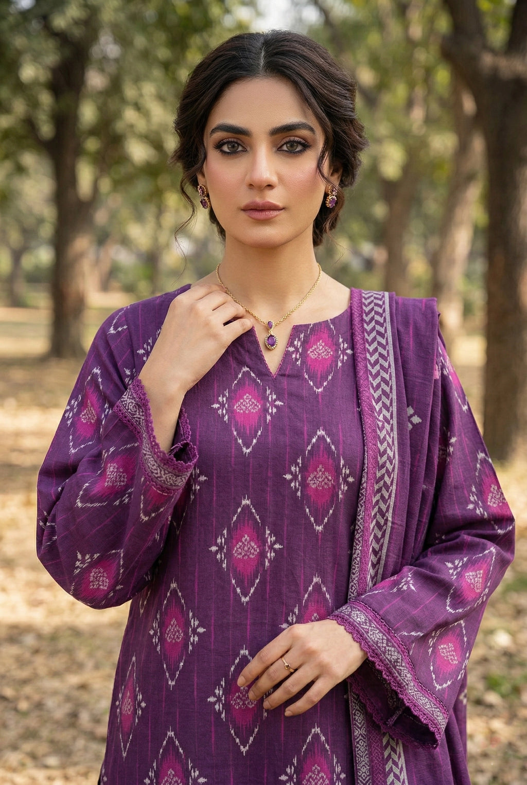 Gul-e-Bahar Printed Lawn D1