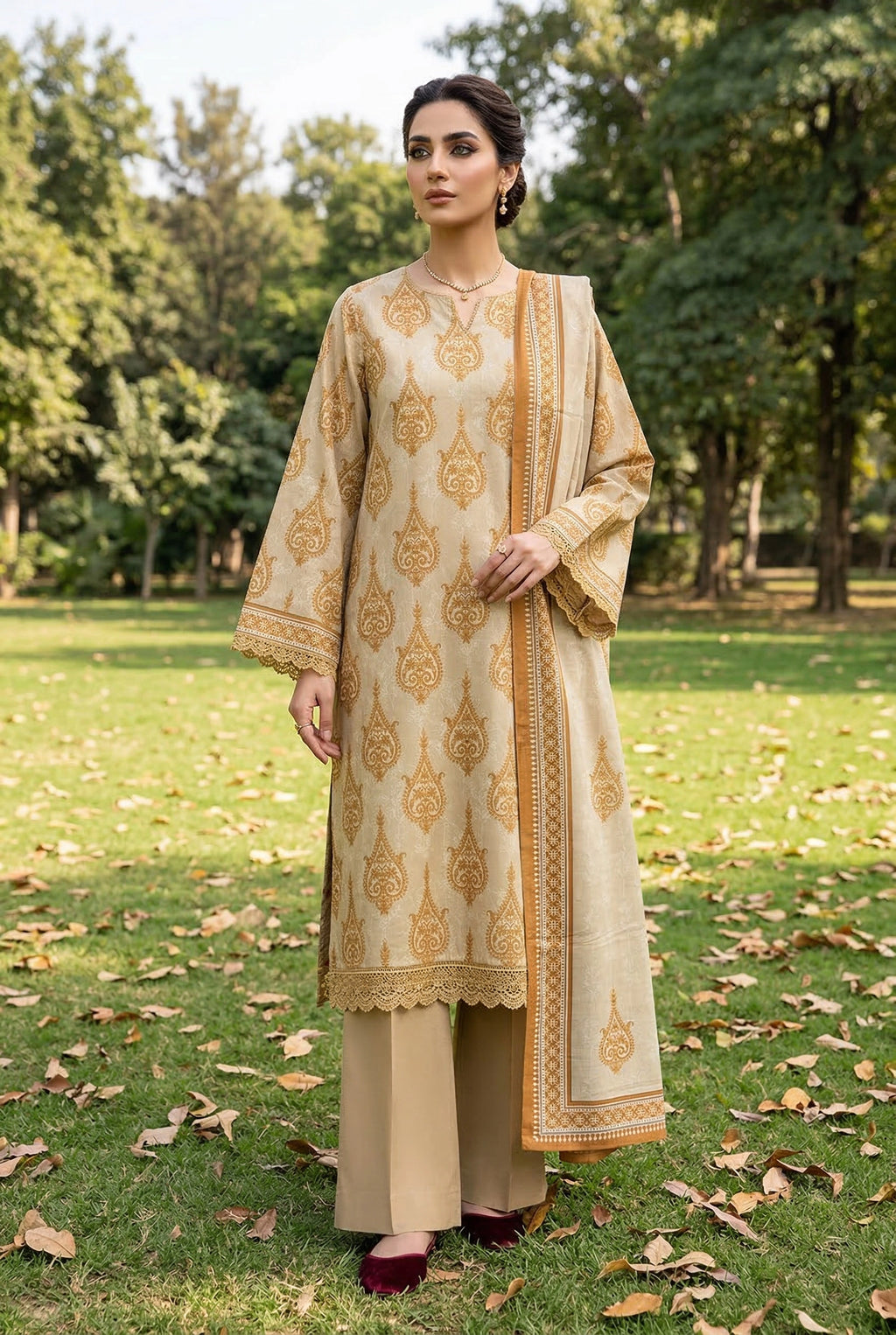 Gul-e-Bahar Printed Lawn D21