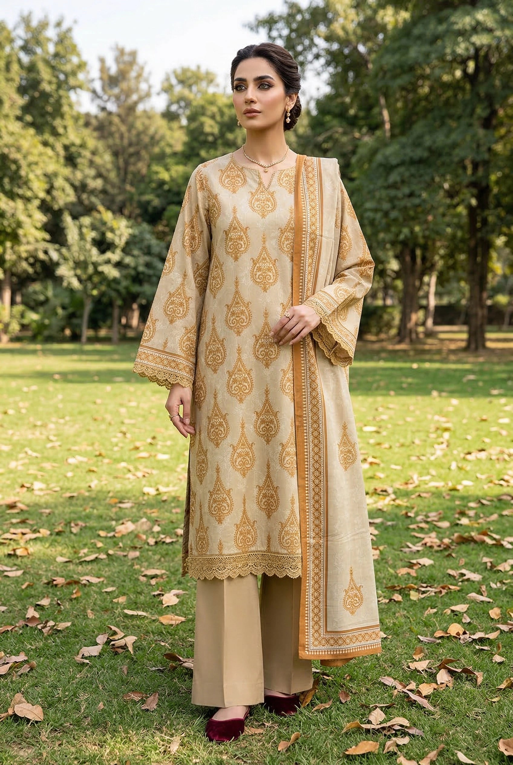 Gul-e-Bahar Printed Lawn D21